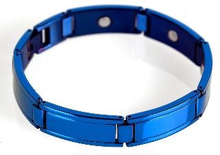 bracelet magnetique bleu